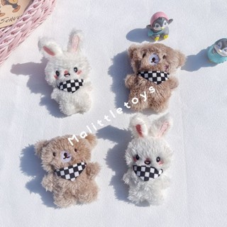 🐻พร้อมส่ง🐻~ เข็มกลัดตุ๊กตาน้องหมี*น้องต่ายน่ารักหนุบหนิบ ~