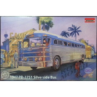 RODEN 816 GMC PD3751 SILVERSIDE GREYHOUND LINES [1/35]