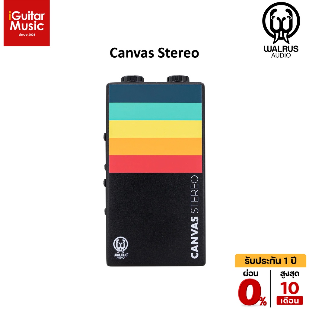 WALRUS AUDIO Canvas Stereo Dual Line Isolator / D.I. DI Box ดีไอบ็อกซ์