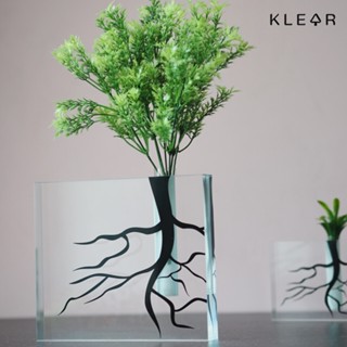 KlearObject Root Vase (L) แจกันใส่ดอกไม้ แจกันอะคริลิคใส  แจกันอะคริลิค สไตล์มินิมอล มินิมอล แจกันมินิมอล แจกันแต่งห้อง