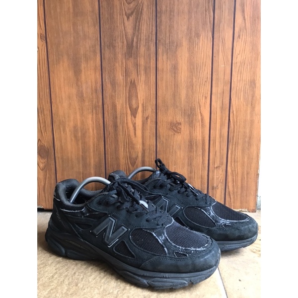 New Balance 990 USA Triple Black Original Second มือสอง