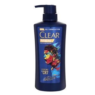 CLEAR MEN เคลียร์ เมน สกาลป์ แอนด์แฮร์ แชมพู เลเจนด์ บาย ซีอาร์ 7 ขนาด 390 มล.