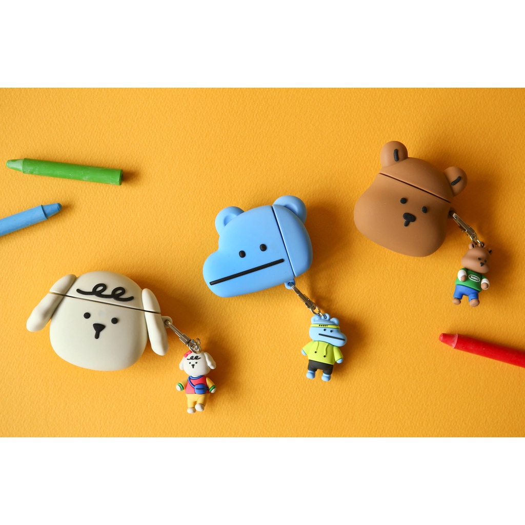 ทุกวัน | Airpod เกาหลี, Airpod 3, และ Airpod Pro Case ซิลิโคนกันกระแทก