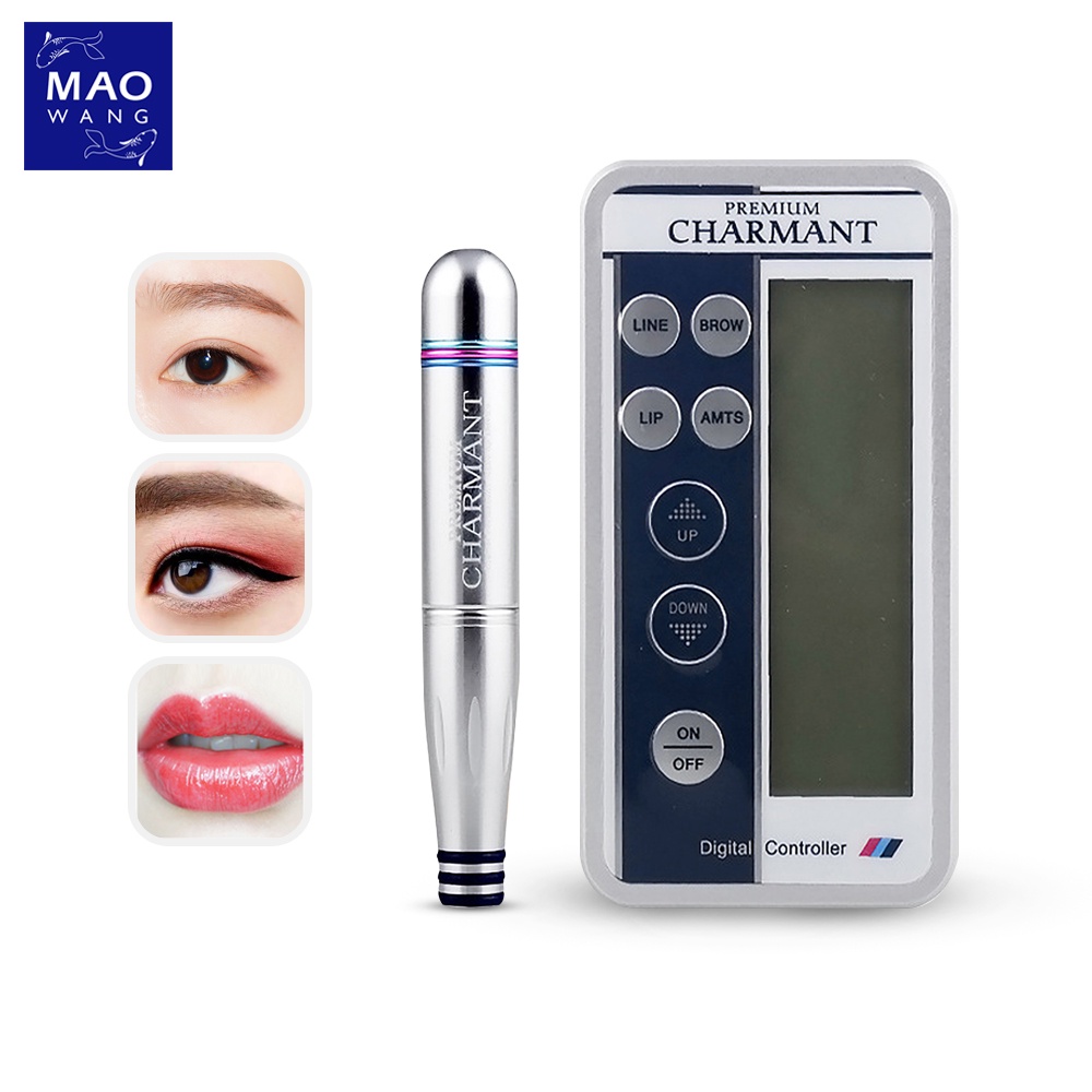 MAO ชุดเครื่องสักไฟฟ้า กึ่งถาวร เครื่องสักคิ้ว แบบดิจิตอล