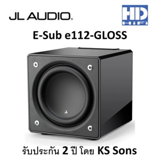 JL Audio Subwoofer รุ่น e112 Black Gloss