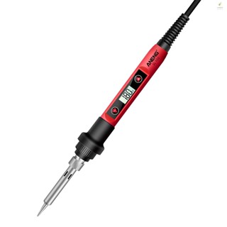 ANENG Mini Electric Soldering Iron with LCD Digital Display Intelligent Soldering Iron Kit for Electronic Components Repair US Plug