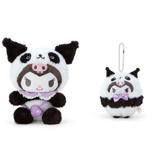 ตุ๊กตา/พวงกุญแจ Kuromi "Ueno Limited Panda" (งานลิขสิทธิ์)