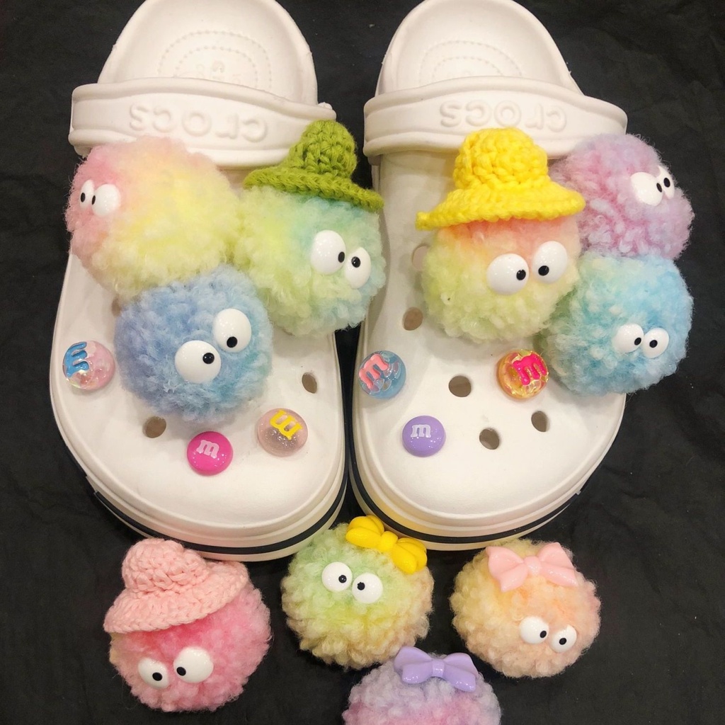 Crocs jibbitz ปุ่ม อุปกรณ์เสริม สําหรับรองเท้า