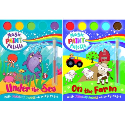 จานสีเมจิก: Under The Sea/ On The Farm (Bookoli)