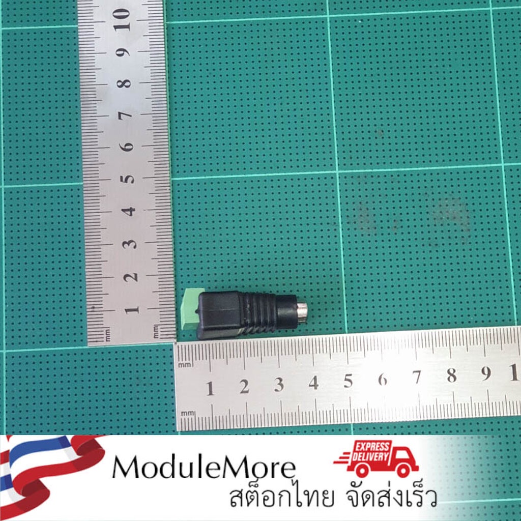 แจ็ค DC 5.5x2.5 mm ตัวเมีย แบบขันน๊อตสายไฟ DC jack รูปที่ 4