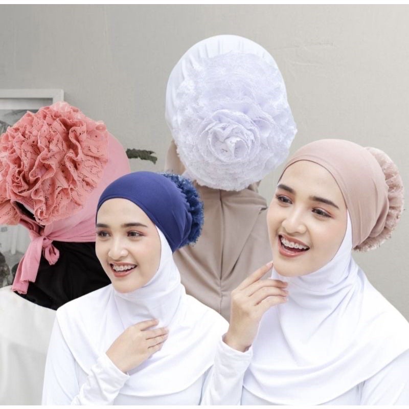 [PREMIUM] Inner Ciput Turky Iner Ciput Daleman Veil / อุปกรณ์เสริมฮิญาบสําหรับผู้ใหญ่