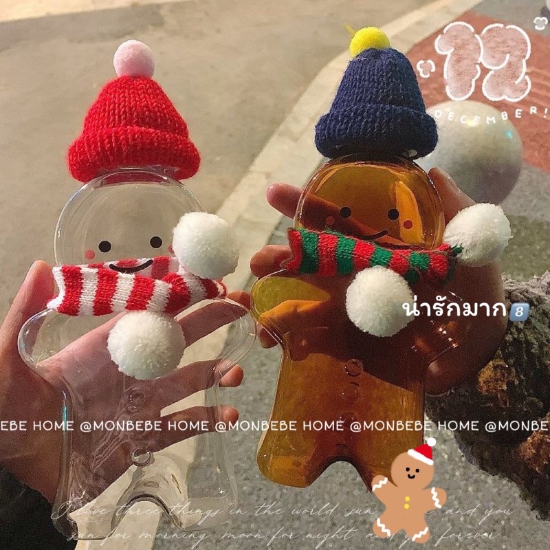 แก้วคริสต์มาส ของขวัญคริสต์มาส ผ้าพันคอ พร้อมส่ง