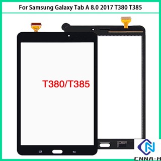 แผงเซนเซอร์หน้าจอสัมผัสดิจิทัล T380 สําหรับ Samsung Galaxy Tab A 8.0 2017 SM- T380 T385