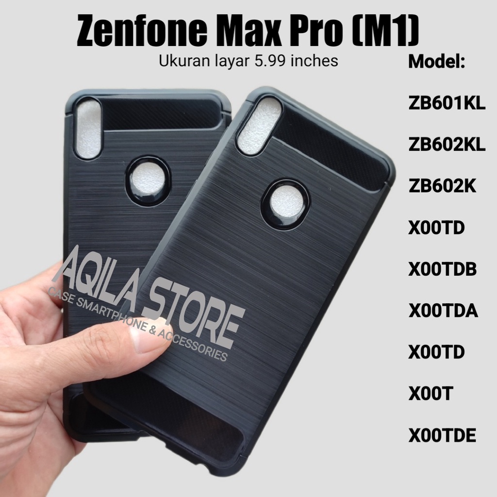 Softcase ทนทาน Asus Zenfone Max Pro M1 ( ZB601KL, ZB602K, ZB602KL, ASUS_X00TD, X00T, X00TDE, X00TD, 