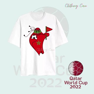 KATUN PRIA Adult Tops T-Shirt FIFA World Cup Qatar 2022 World Cup T-Shirt Mens Soccer Shirt Jersey Morocco Morocco T-Sh