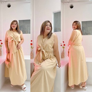 🔥Plussize🔥เดรสคนอ้วน🔥 อก 40-50 ยาว 52