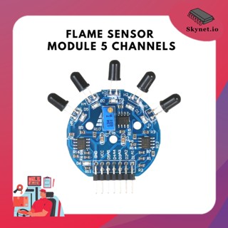 Flame Sensor Module 5 Channels