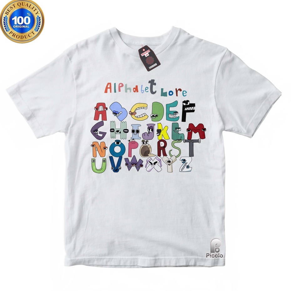 เสื้อผ้าของ CHILDRENS, ALPHABET LORE, UNISEX COTTON MATERIAL