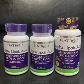 Natrol Alpha Lipoic Acid Antioxidant 300mg/600mg