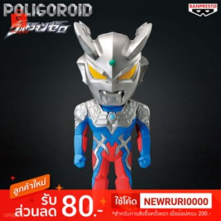 แท้/ญี่ปุ่น🇯🇵 ULTRAMAN ZERO POLIGOROID ULTRAMAN ZERO Banpresto Figure อุลตร้าแมนซีโร่ ฟิกเกอร์