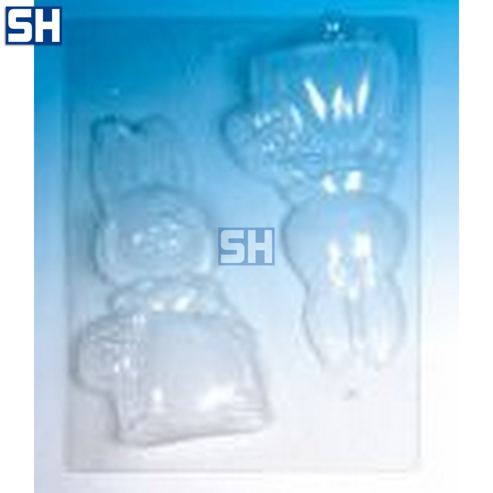 PP-1010 PP 3D CHOCO MOLD - 3D CHOCOLATE MOLD