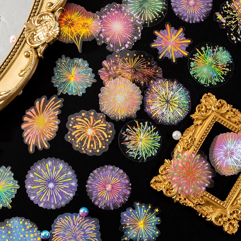 20 ชิ้นทองโฮโลแกรมสติกเกอร์แพ็คโปร่งใสเรซิ่นสติกเกอร์หัตถกรรมสมุดภาพความงามสติกเกอร์สําหรับ Journaling แล็ปท็อป Planner