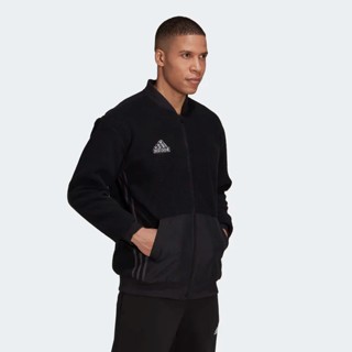 Adidas ESSENTIALS HOLIDAY PACK SHERPA BOMBER JACKET HL6920