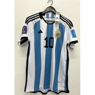 เสื้อกีฬาแขนสั้น ลายทีมชาติฟุตบอล Argentina 2223 ชุดเหย้า