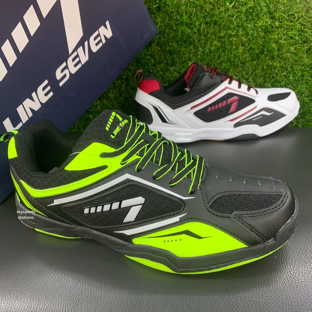 LINE SEVEN LINE 7 CS-2146 รองเท้าแบดมินตันบุรุษรองเท้าศาล Kasut Badminton