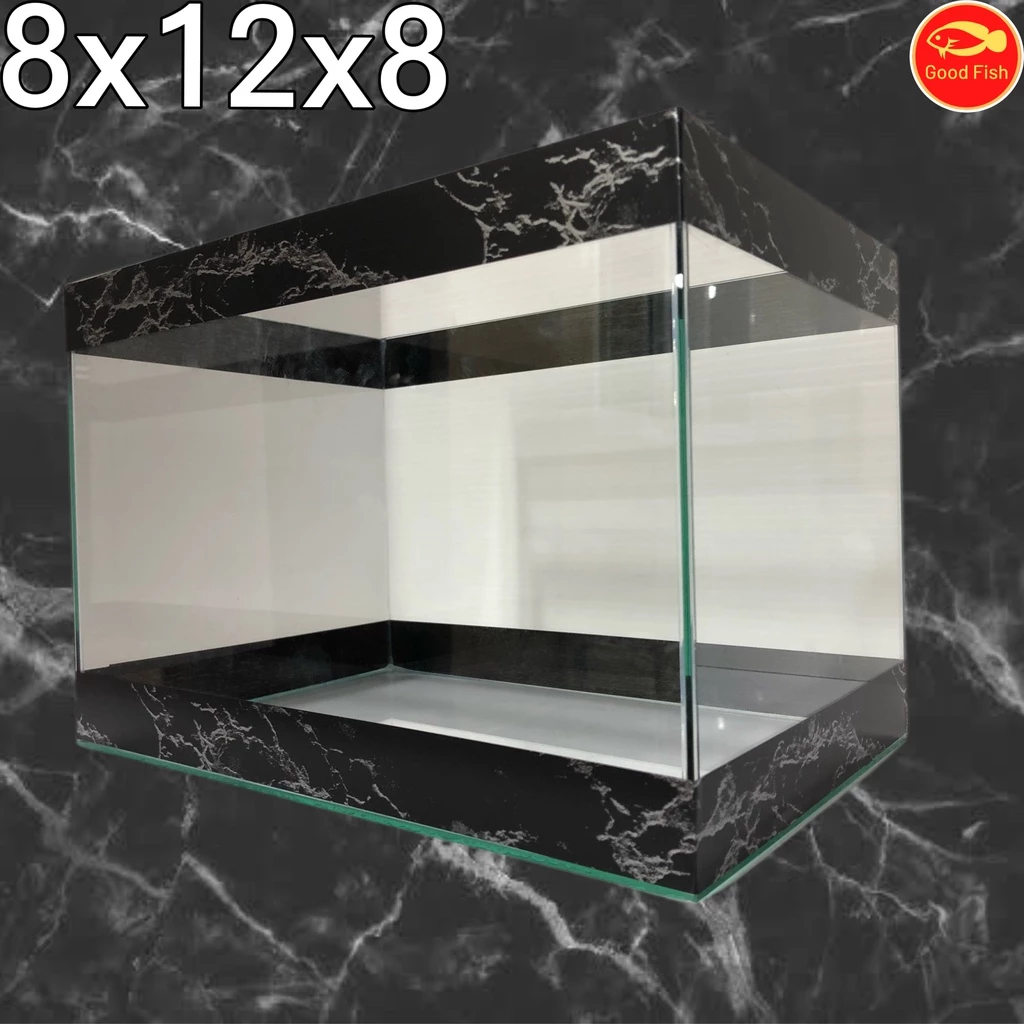 ตู้ปลาขนาดกลาง 8x12x8นิ้ว กระจก3มิล งานคุณภาพดี สินค้ามีประกัน thumbnail 8
