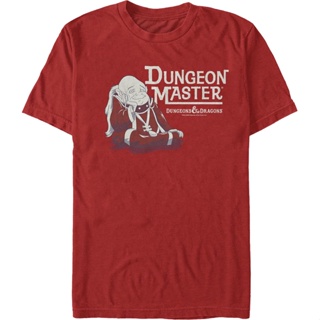 Red Dungeon Master Dungeons &amp; Dragons T-Shirt เสื้อยืดน่ารักๆ เสื้อแฟชั่นผญ2022 อื่นๆ