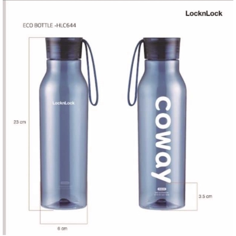 ขวดน้ำ Coway ของพรีเมียม ขวดพลาสติกเนื้อดี Locknlock