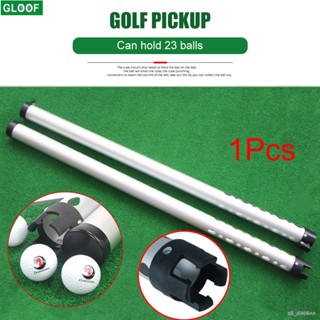 Golf Ball Picker Shag Tube   Aluminum alloy with Ball Release Retrievers Grabber Picker Pick Up Sucker Tool Can Hold 23