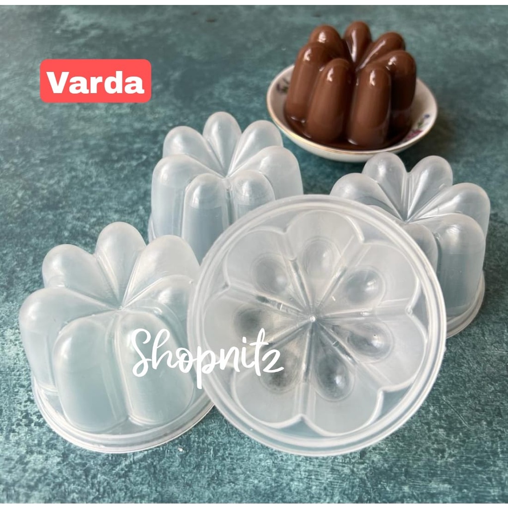 แม่พิมพ์พุดดิ้งขนาดเล็ก, แม่พิมพ์ฟองน้ํา, กระทะพลาสติกขนาดเล็กนําเข้า, 12 ชิ้น - รูปที่ 2