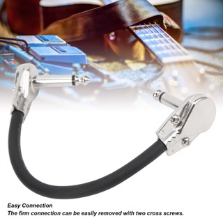 [ราคาพิเศษ] สายพ่วงเอฟเฟค สายเงิน สำหรับต่อพ่วงเอฟเฟคกีตาร์อุปกรณ์ดนตรี Guitar Patch Cable Low Noise