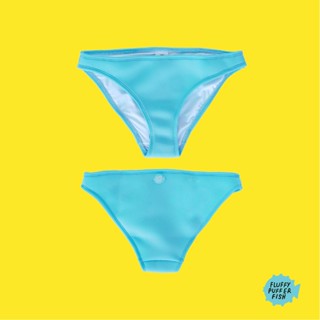 BLUE (BOTTOM) LOW-WAIST SWIMWEAR