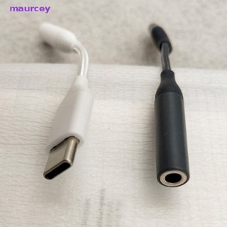 Maurcey อะแดปเตอร์แจ็คหูฟัง Type C 3.5 สําหรับ USB เป็น 3.5 มม. TH