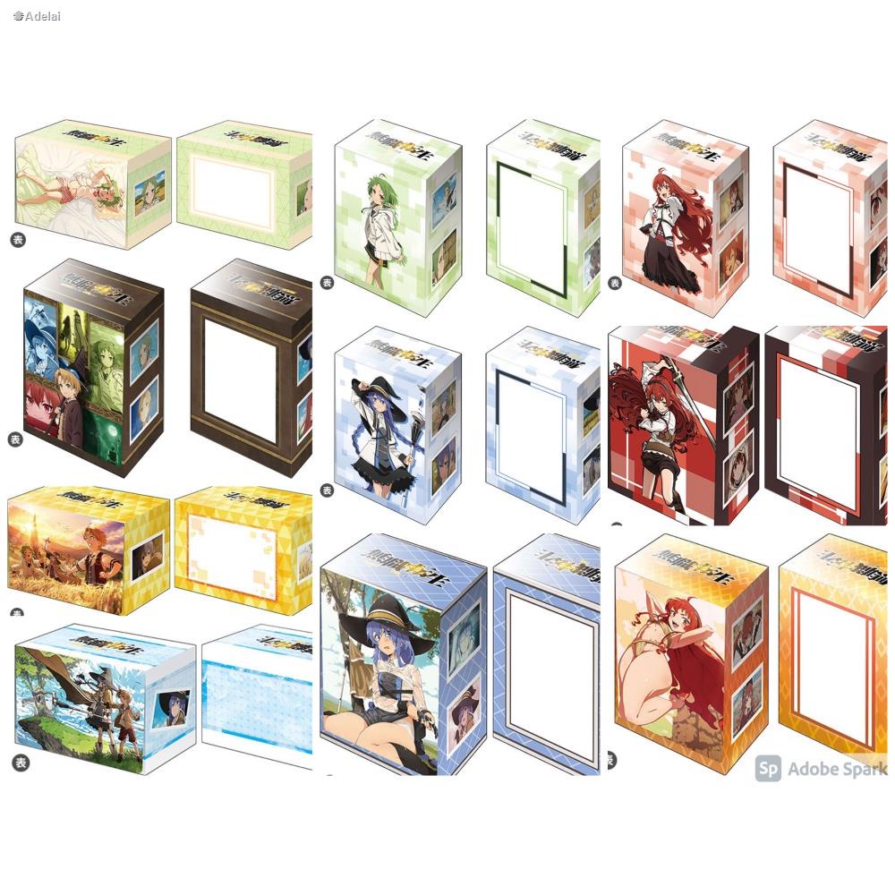 จัดส่งได้ตลอดเวลา✐▲Bushiroad Deck Holder Collection V3 Mushoku Tensei: -Isekai Ittara Honki Desu- : Key Visual, Roxy, Sy