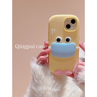 เคสโทรศัพท์มือถือ ซิลิโคน ลายการ์ตูนหน้ากาก เรียบง่าย สร้างสรรค์ สําหรับ Iphone 14promax 13 11 14plus 12pro 13