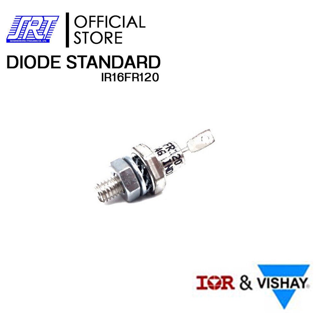 ไดโอด DIODE STANDARD 16A,1200V | 16FR120 Vishay Semiconductors | IR16FR120