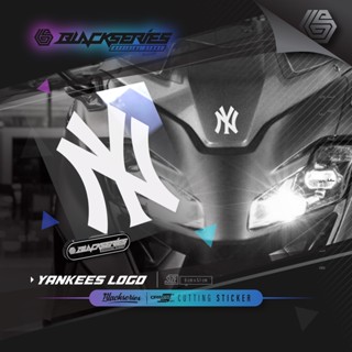 Yankees สติกเกอร์ตัด | สติกเกอร์ Ny | สติกเกอร์ ลาย New York Yankees สําหรับติดตกแต่ง