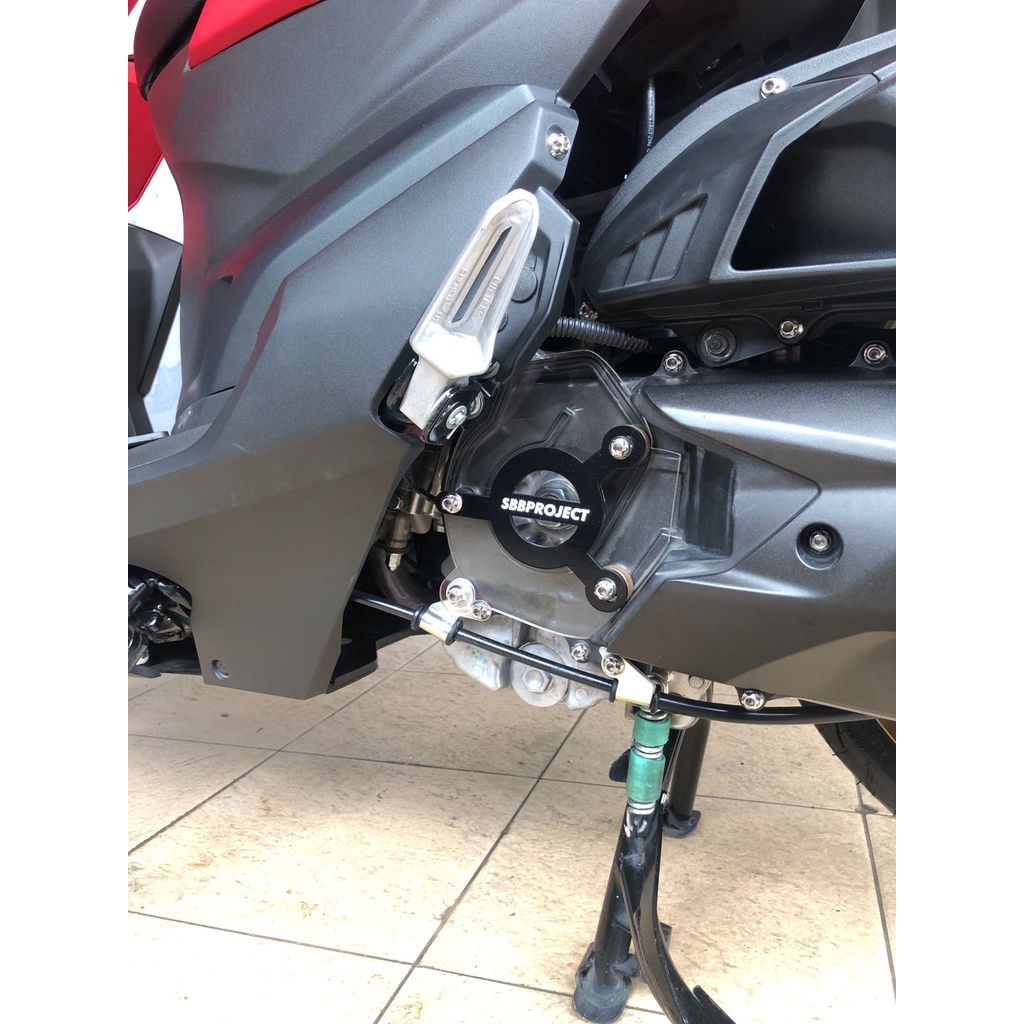 สไตโล 160 & Vario 160 ฝาครอบ CVT อะคริลิคสามารถชื่อที่กําหนดเองได้