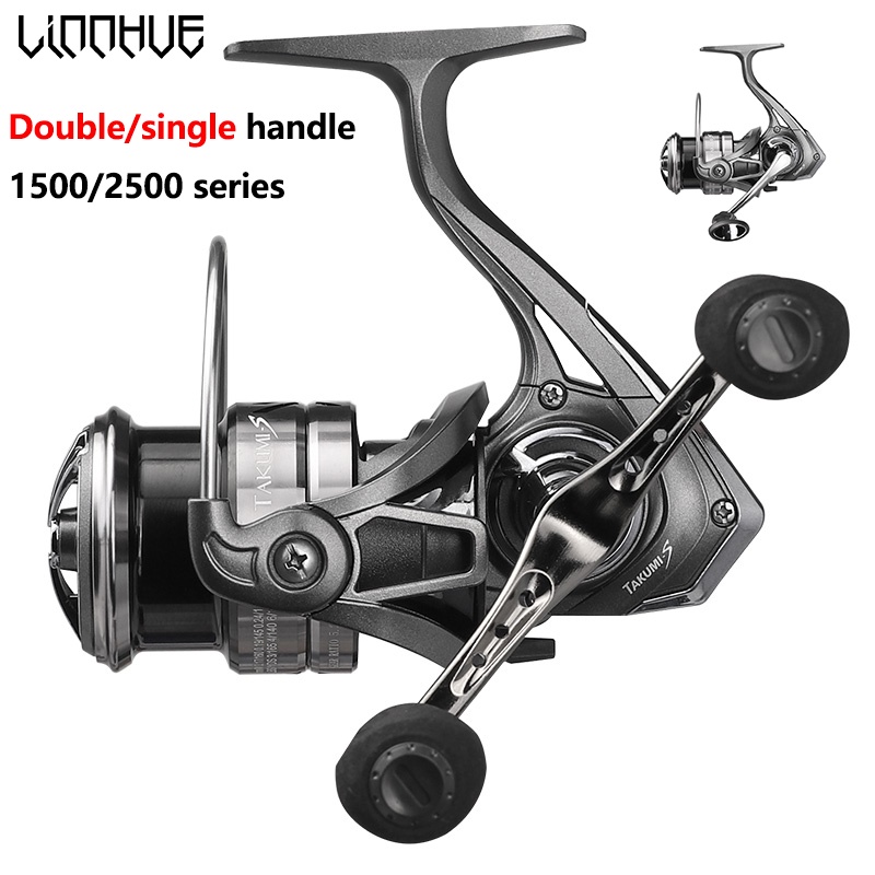 พร้อมส่ง Fishing reel รอกตกปลา LM 1500 2500 5pcs ลูกปืน คุณภาพสูง ด้ามจับคู่ อุปกรณ์เสริม สําหรับตกปลา รอกตกปลา รอกตกปลาแบบหมุน รอกตกปลา