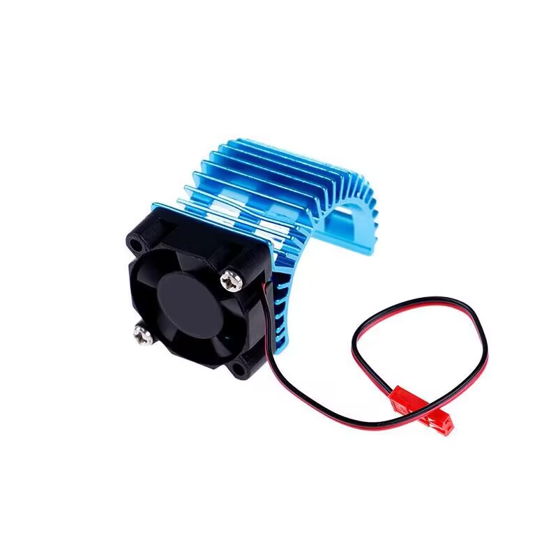 ฮีทซิงค์มอเตอร์ไร้แปรงถ่าน และพัดลมระบายความร้อน 380 540 สําหรับเครื่องยนต์ไฟฟ้า RC model Car HSP 7014 - รูปที่ 5
