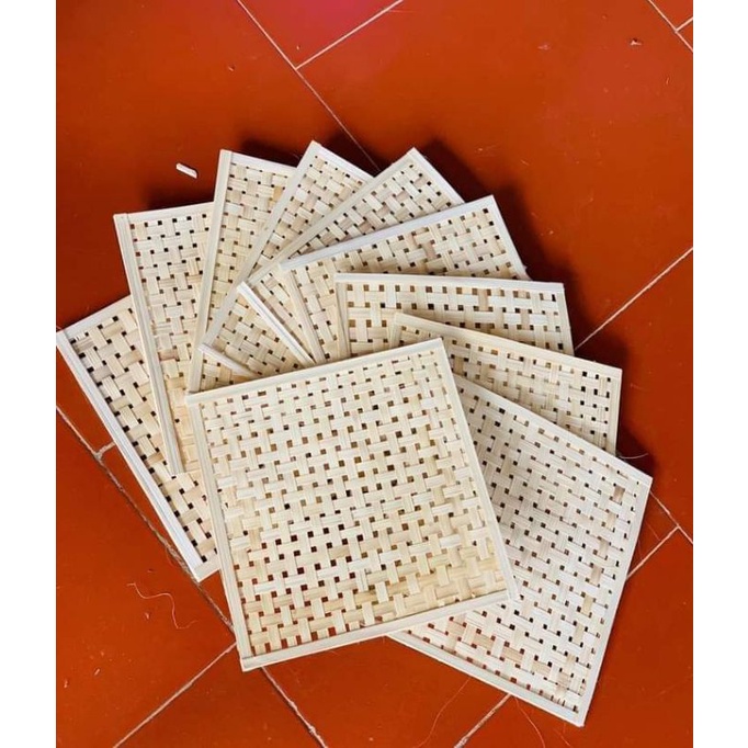 แผงไม้ไผ่สาน มู่ลี่ไม้ไผ่ สําหรับตกแต่ง เตตริส มุมก่อนวัยเรียน