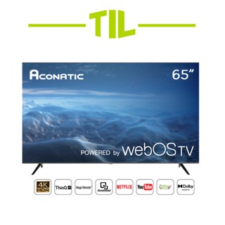 Aconatic LED WebOS TV Smart TV 4K UHD ทีวี 65 นิ้ว รุ่น 65US200AN ใหม่ 2021 (รับประกัน 3 ปี)