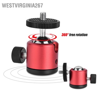 BWestvirginia267 หัวบอลหมุนได้ 360 องศา เมาท์สกรู 1/4 นิ้ว สําหรับขาตั้งกล้อง Dslr