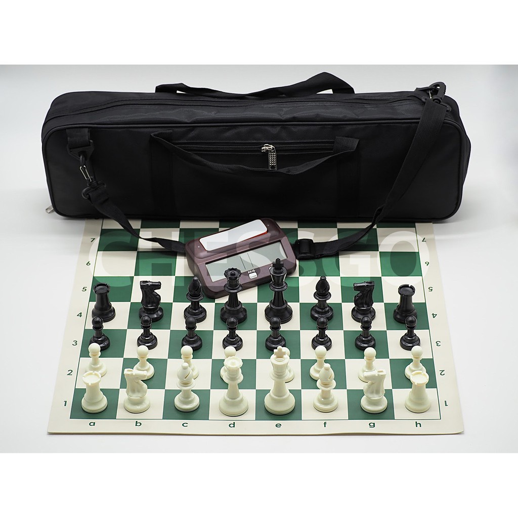 [Super_Chess] ชุดหมากรุกสากลมาตรฐานแข่งขัน Standard Club Chess Set สินค้าของแท้100% ตัวหมากรุกมีตัวถ่วงน้ำหนัก