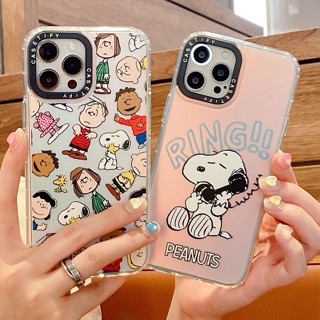 เคสโทรศัพท์มือถือ ลาย snoopy CT เลเซอร์ สําหรับ iPhone 14 13 12 11 X 11