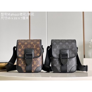 พรี​ ราคา6500 Lv Louis Vuitton Archy PM M46442 หนังแท้ กระเป๋า​เก็บ​โทรศัพท์​ กระเป๋าสะพาย16*22*7cm